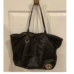 AUTHENTIC GUCCI Leather Tote Bag